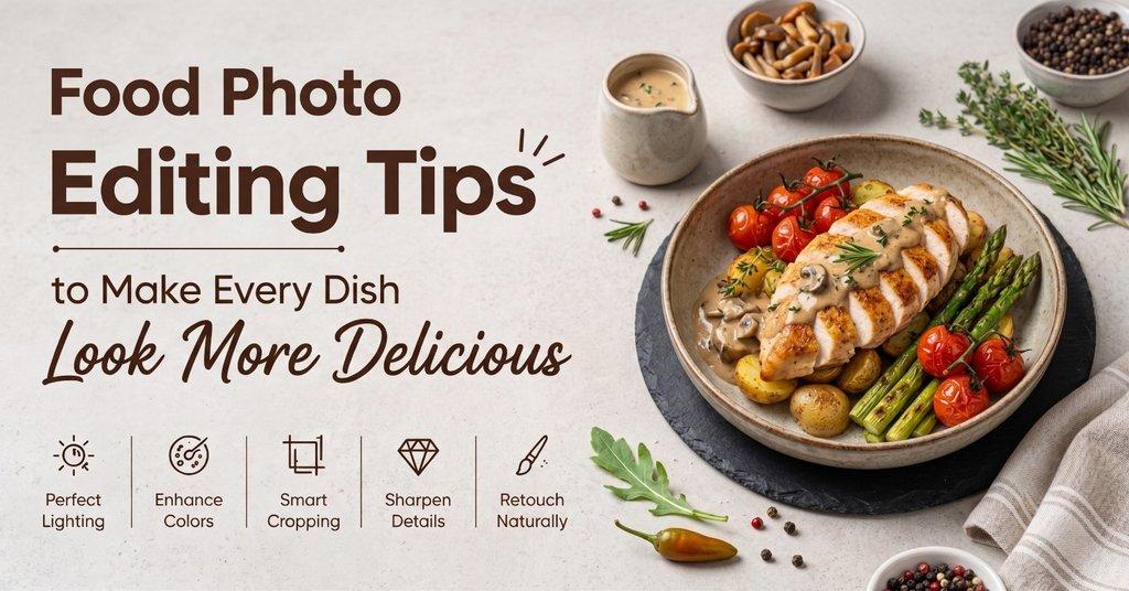 Food Photo Editing Tips to Make Every Dish Look More Delicious - Cover Image